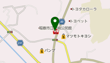 すき家 稲敷江戸崎店の地図画像