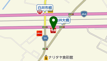 すき家 464号千葉NT白井店の地図画像