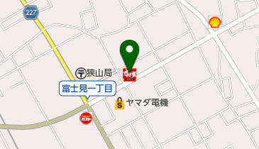 すき家 狭山富士見店の地図画像