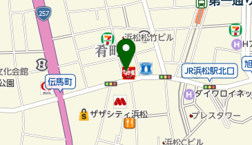 すき家 浜松鍛冶町店の地図画像