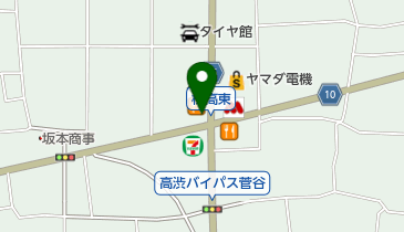 すき家 高崎棟高店の地図画像