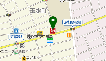 すき家 瑞穂弥富通店の地図画像