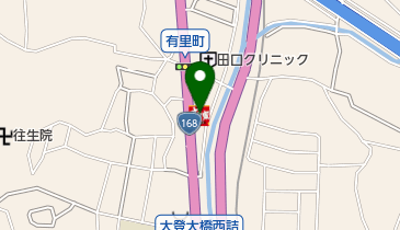 すき家 168号生駒壱分店の地図画像