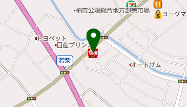 すき家 柏松葉町店の地図画像