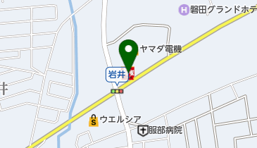 すき家 磐田岩井店の地図画像
