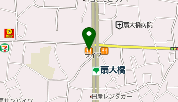 すき家 足立扇店の地図画像