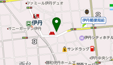 すき家 阪急伊丹店の地図画像