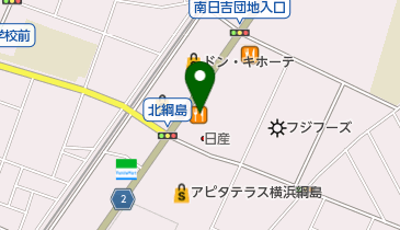 すき家 港北箕輪町店の地図画像