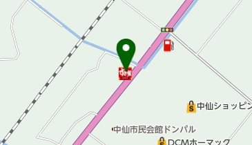 すき家 105号大仙北長野店の地図画像