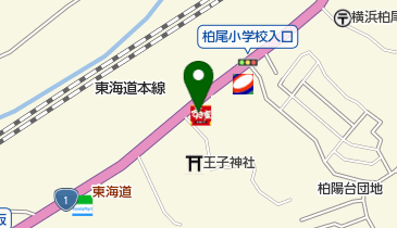 すき家 1国横浜不動坂店の地図画像