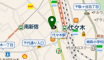 すき家 代々木一丁目店の地図画像