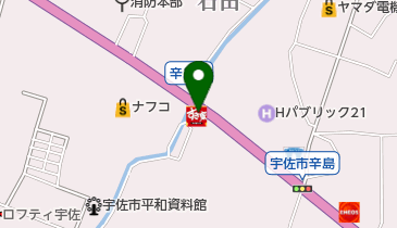 すき家 10号宇佐店の地図画像