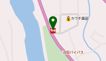 すき家 17号沼田店の地図画像