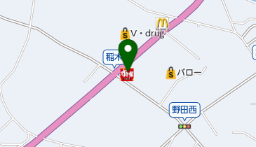 すき家 151号新城店の地図画像