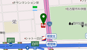 すき家 伏見通り栄店の地図画像