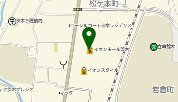 すき家 イオンモール茨木店の地図画像