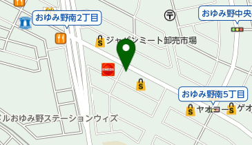 すき家 おゆみ野店の地図画像