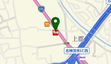 すき家 茨木IC店の地図画像