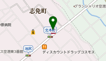 すき家 福岡空港店の地図画像