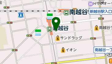 すき家 新越谷駅東口店の地図画像