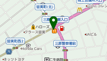 すき家 三原店の地図画像