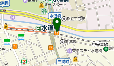 すき家 水道橋駅東口店の地図画像