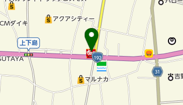 すき家 192号吉野川店の地図画像