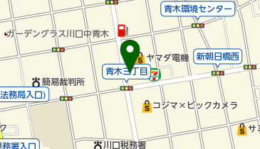 すき家 川口青木店の地図画像