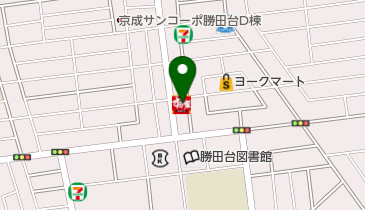 すき家 勝田台駅南店の地図画像