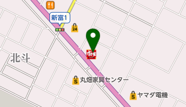 すき家 36号千歳店の地図画像