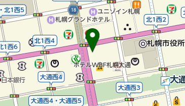 すき家 札幌駅前通北一条店の地図画像