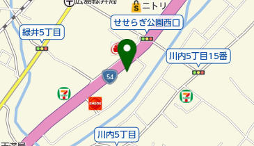 すき家 54号広島IC店の地図画像