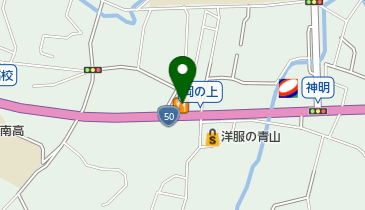 すき家 50号桐生広沢店の地図画像