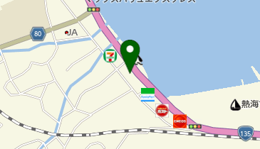 すき家 135号熱海店の地図画像
