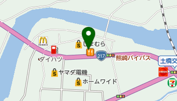 すき家 217号臼杵店の地図画像