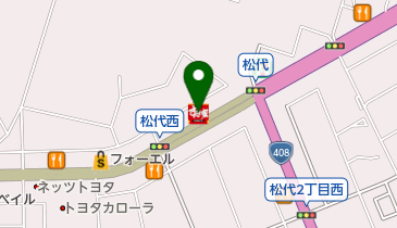 すき家 つくば松代店の地図画像