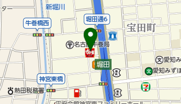 すき家 瑞穂牛巻店の地図画像