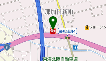 すき家 21号岐阜各務原IC店の地図画像