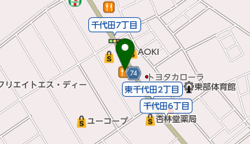 すき家 静岡流通通り店の地図画像