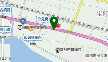 すき家 蒲郡栄町店の地図画像