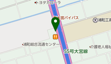 すき家 浦和桜田店の地図画像