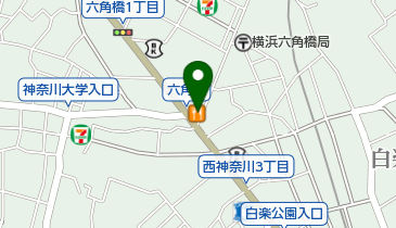 すき家 六角橋店の地図画像