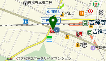 すき家 吉祥寺南店の地図画像