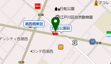 すき家 西葛西一丁目店の地図画像