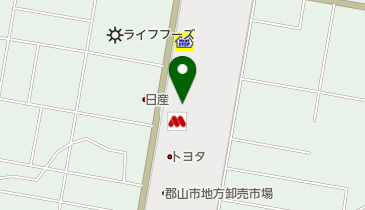 すき家 郡山富久山店の地図画像