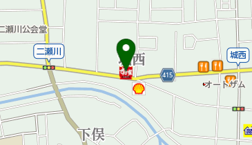 すき家 掛川城西店の地図画像