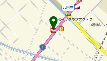 すき家 1国四日市八田店の地図画像