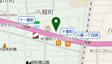 すき家 中川十番町店の地図画像