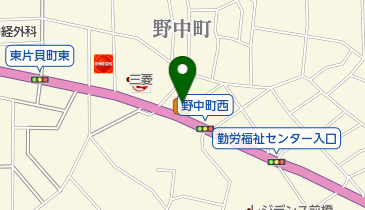 すき家 前橋野中町店の地図画像