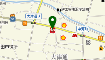 すき家 島田中河町店の地図画像